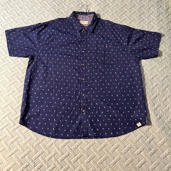 Free Planet Mens 3X Botton-Down Shirt - Picture 6 of 6